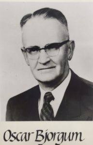 OSCAR BJORGUM Oscar Bjorgum