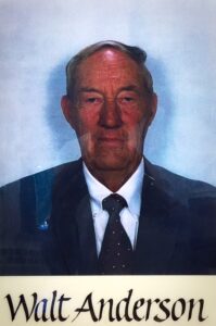 WALT ANDERSON Walt Anderson